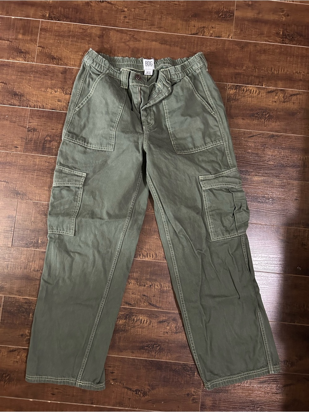 BDG Olive Cargo Pants